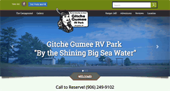 Desktop Screenshot of gitchegumeepark.com