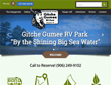 Tablet Screenshot of gitchegumeepark.com